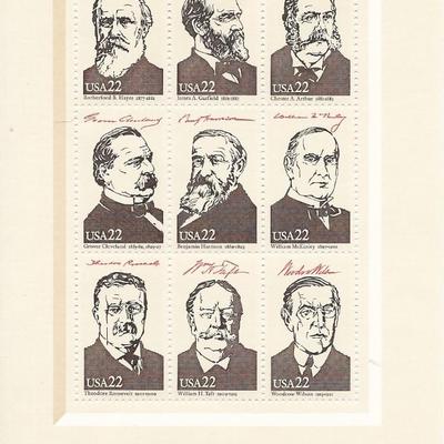 Presidents of the United States: III Souvenir Stamp Sheet