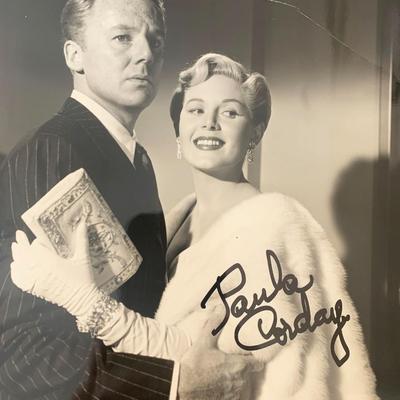 The Sword of Montecristo Paula Corday signed photo