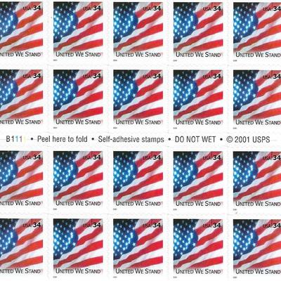 American Flag stamps
