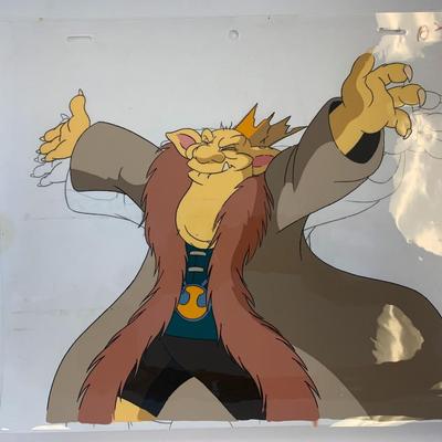 Beauty and The Beast Original cartoon artwork sericel