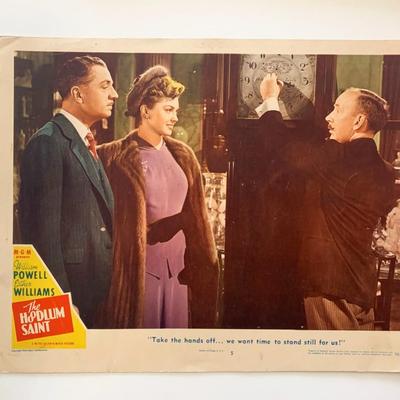 The Hoodlum Saint original 1946 vintage lobby card