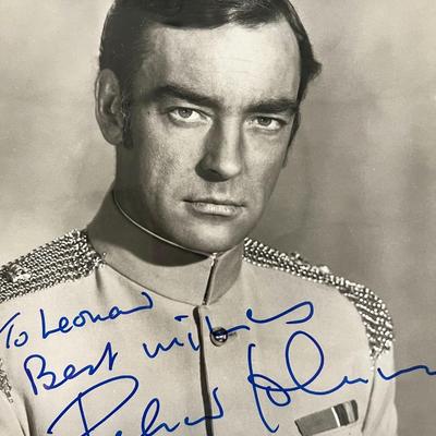 Richard Johnson signed photo