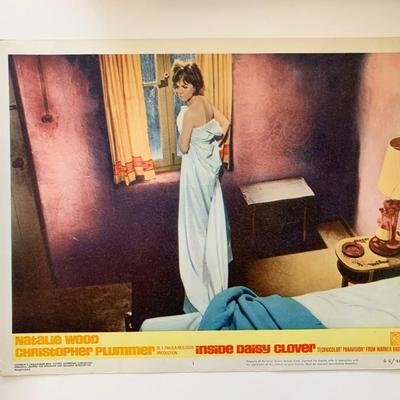 Inside Daisy Clover original 1966 vintage lobby card