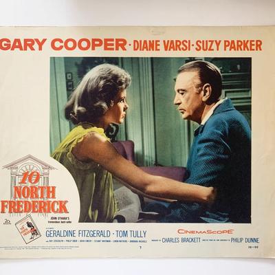 10 North Frederick 1958 vintage lobby card