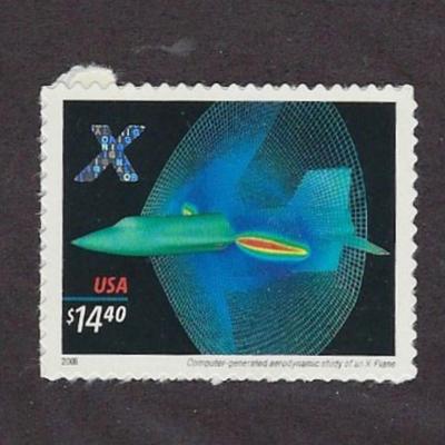 Space X USA Single Stamp