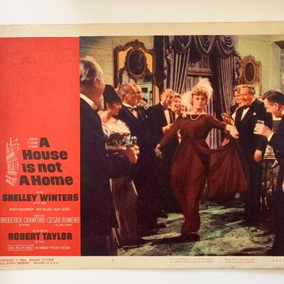 A House Is Not a Home original 1964 vintage lobby card