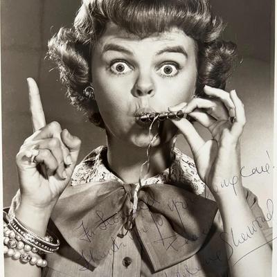 Cat on a Hot Tin Roof Madeleine Sherwood signed photo