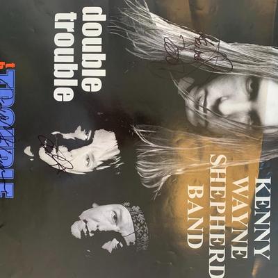 Kenny Wayne Shepherd Band signed poster