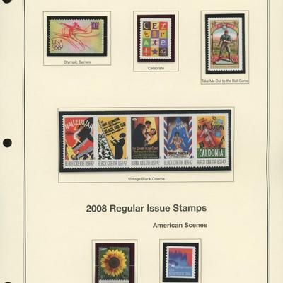2008 Commemorative & Regular Issue Stamps