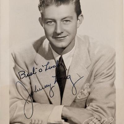Johnny Long Signed Photo