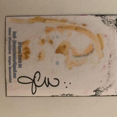 JD Correa hand drawn and signed sketch art