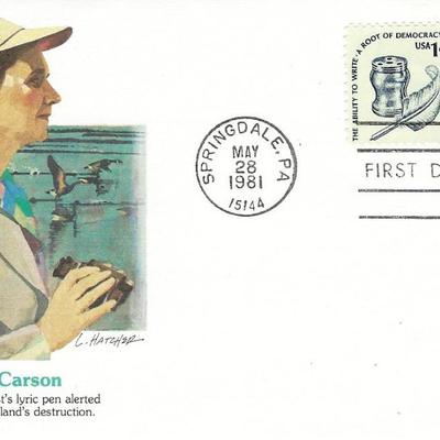 Rachel Carson FDC