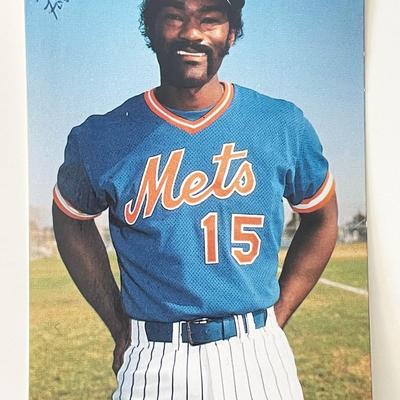 New York Mets George Foster signed photo