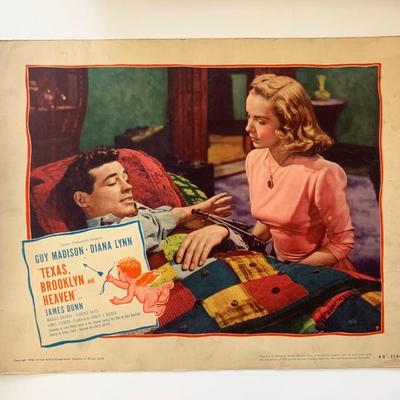 Texas, Brooklyn & Heaven original 1948 vintage lobby card