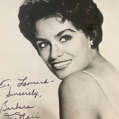 Barbara McNair signed photo