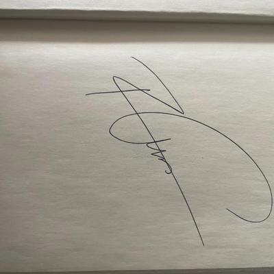 Timepiece Richard Evans signed book