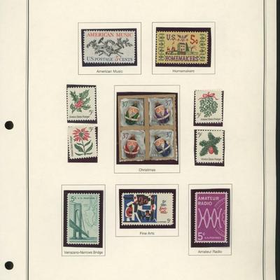 1964 United States Commemorative Stamp Set