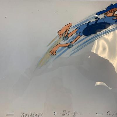 Original cartoon artwork sericel