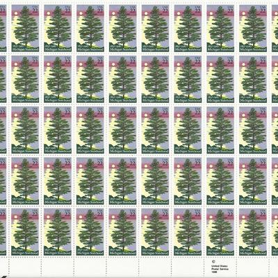 Michigan Statehood Stamps