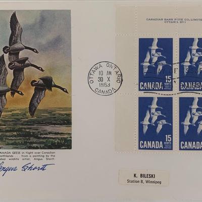 Canadian Geese stamps