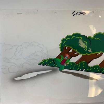Pocket Dragon Adventures original artwork for cartoon
