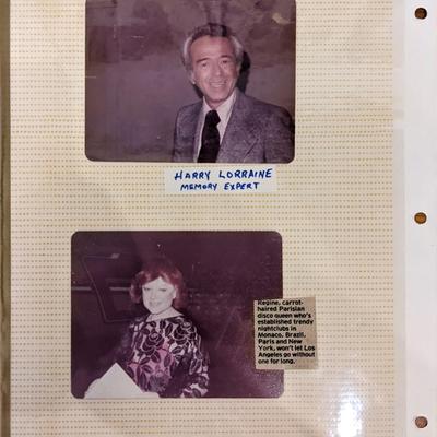 Harry Lorayne Original Photo