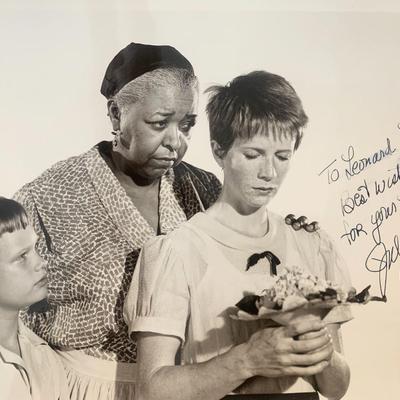 Julie Harris signed photo