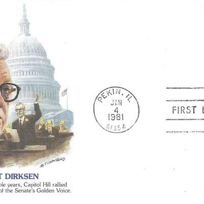 Everett Dirksen FDC