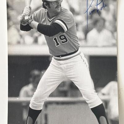 SF Giants Tim Foli signed photo