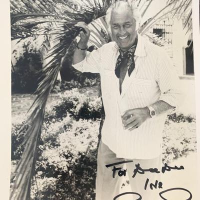 Stewart Granger signed photo