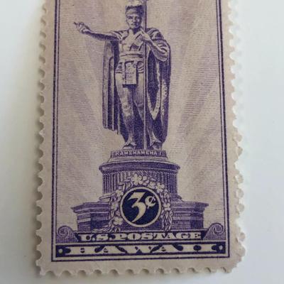 1937 3c Hawaii Stamp
