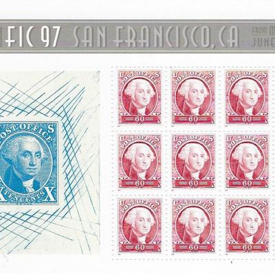Pacific '97 San Francisco Stamp Set. May 29-June 8, 1997