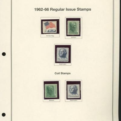 1962-66 Regular Issue and Coil Stamp Set