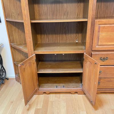 Five-Piece Broyhill Wall Unit (LR-SS)