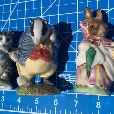 Beatrix Potter Figurines - 1940s/50s Copyrights