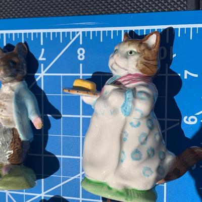 Beatrix Potter Figurines - 1940s/50s Copyrights