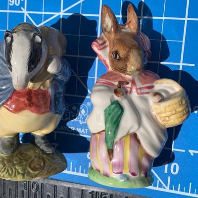 Beatrix Potter Figurines - 1940s/50s Copyrights