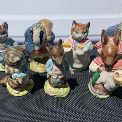 Beatrix Potter Figurines - 1940s/50s Copyrights
