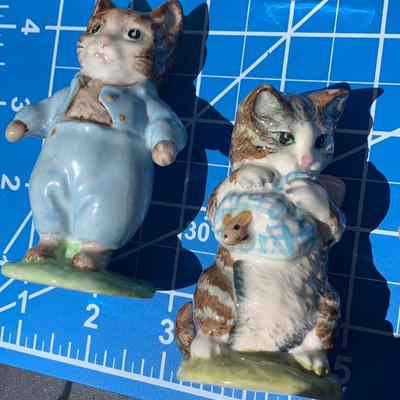 Beatrix Potter Figurines - 1940s/50s Copyrights