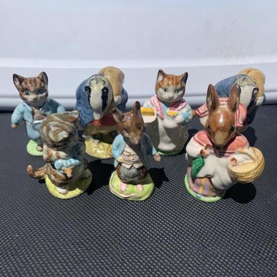 Beatrix Potter Figurines - 1940s/50s Copyrights