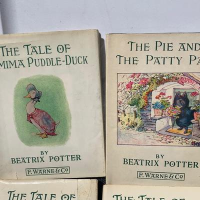 Beatrix Potter Hardback Mini Books Lot