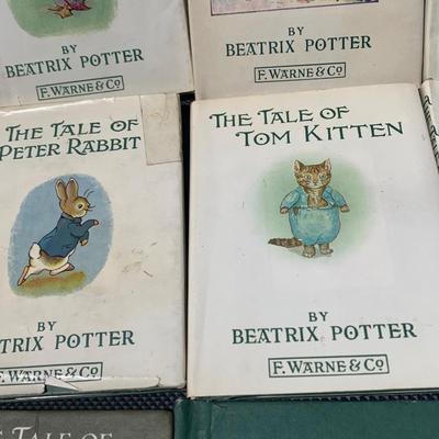 Beatrix Potter Hardback Mini Books Lot