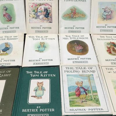 Beatrix Potter Hardback Mini Books Lot