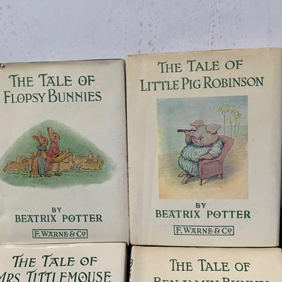 Beatrix Potter Hardback Mini Books Lot