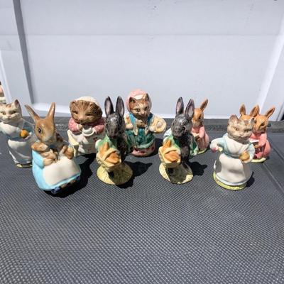 Beatrix Potter Figurines - 1960s/70s/80s Lot