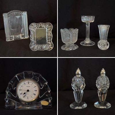 Waterford Crystal Glass Frame and Other Crystal Home Decor (LR-DZ)