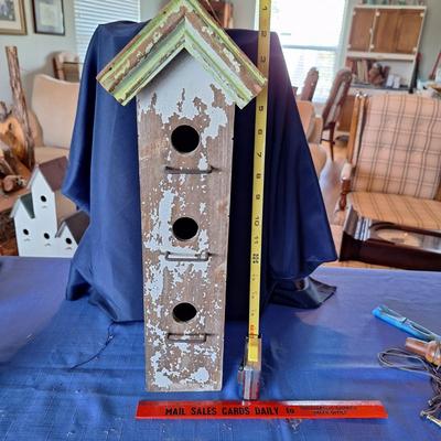 3 hole Bird House