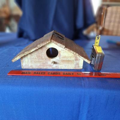 Brown Roof bird house
