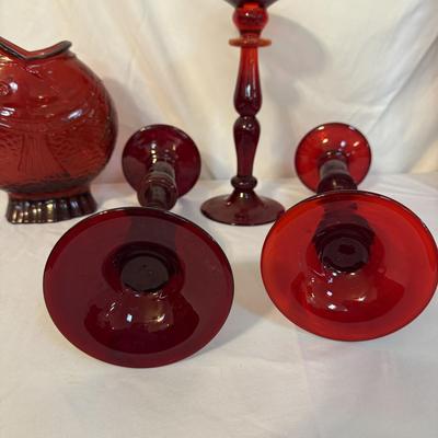 Unique Glass Candleholders, Vases and More (SR-BM)