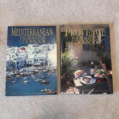 Several Cookbooks, Tea Towels, and Aprons (LR-DZ)